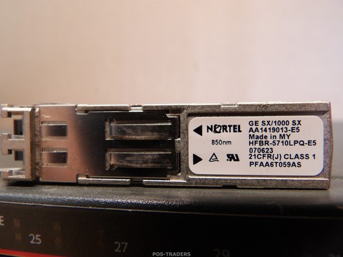Nortel Networks 4550T-PWR switch Ethernet 48 porte PoE + 1 SFP - INCL RACK EARS - Afbeelding 5 van 11
