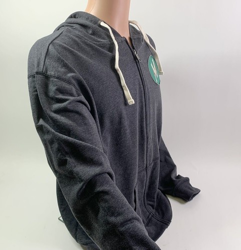 Sudadera con capucha LS cremallera completa gris MINNESOTA WILD vintage inspirada en LEGACY L NUEVA - Imagen 5 de 9