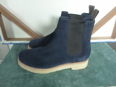 BAND OF GYPSIES ''OPHIR'' NAVY SUEDE CHELSEA BOOTS     WOMENS SZ. 7      NWOB