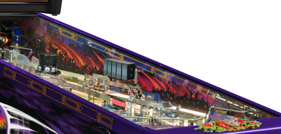 Guns N' Roses CE Official Inside Art Blades Pinball Machine | eBay