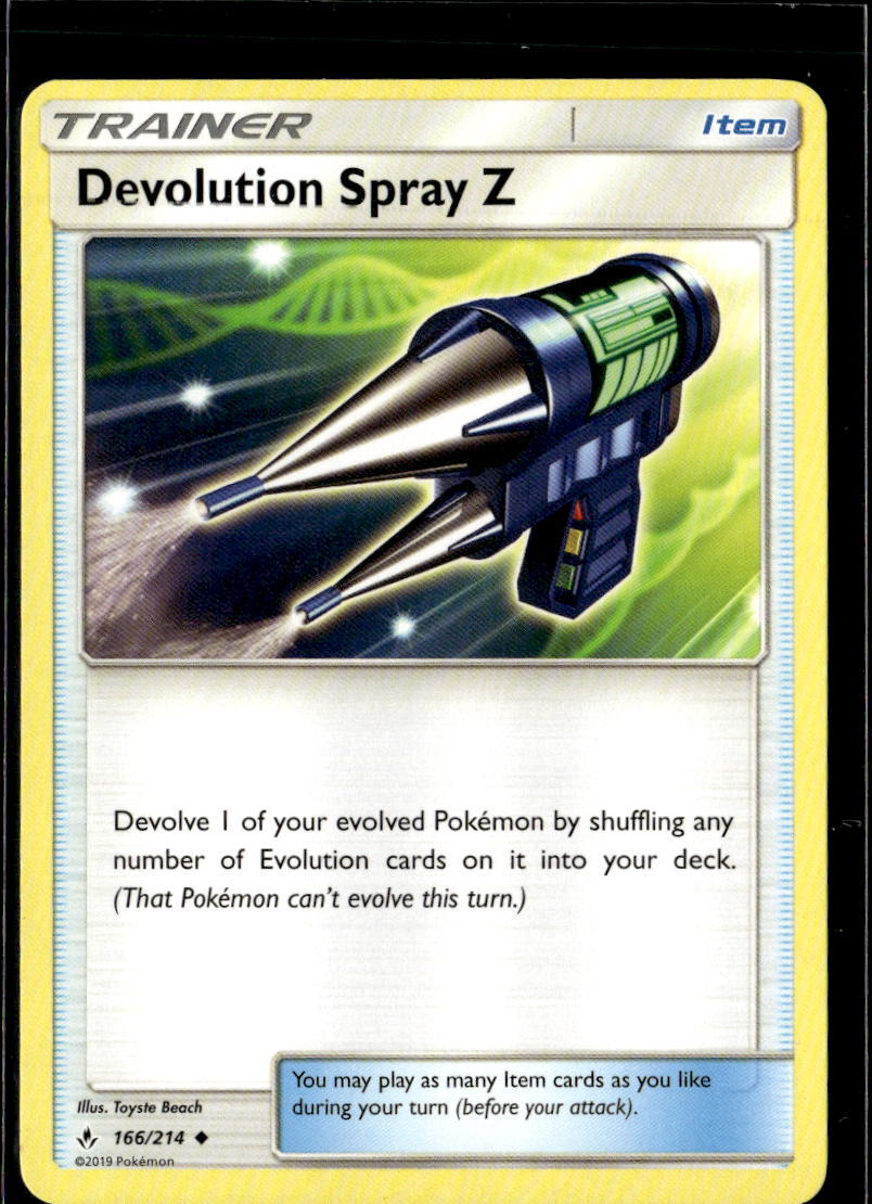 Pokemon Devolution Spray Z 166/214 Unbroken Bonds Non Holo Uncommon 2 Card Lot