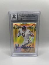 Dick Butkus Brian Urlacher Signed 2001 Elite Passing The Torch Beckett 10 Auto