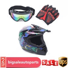 Motorcycle Dirt Bike Motocross Off Road Helmets , Unisex , Adult Racing Helmet