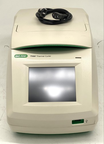 Clean Bio-Rad T100 PCR Thermal Cycler 96 Well Block BioRad