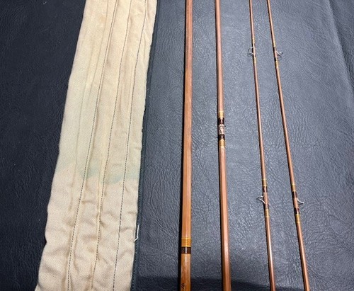 Vintage Abercrombie & Fitch Impregnated #10 Bamboo Fly Rod 8 1/2' - Picture 5 of 18