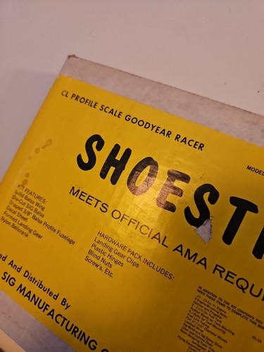 1975 SIG CL-13 Goodyear Racer Shoestring Model Airplane Kit & SKAT RAT! G24. - Picture 16 of 17