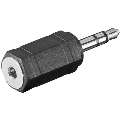 2 ST. Audio-Adapter 3,5mm stereo Stecker>2,5mm stereo Kuppl. 