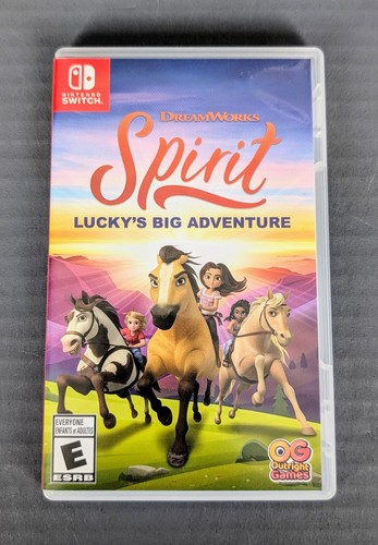 SOLO ESTUCHE Spirit: Lucky's Big Adventure - Estuche con arte de caja - (Nintendo Switch) - Imagen 3 de 4