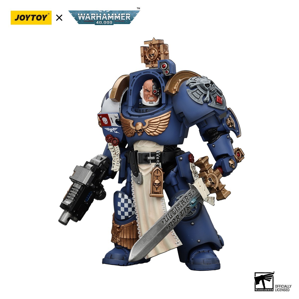 JoyToy - Space Marines - Ultramarines - Librarian in JoyToy - Space Marines - Ultramarines - Librarian in
