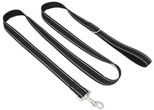  Reflective Dog Leash for Small Dogs, 6 FT (Black) 1 inch X 6FT BLACK