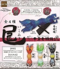 Huaxu Kitanroku Mimi Kasho Kitanroku Ikomiki All 4 Pcs Set Capsule Toys Gashapon