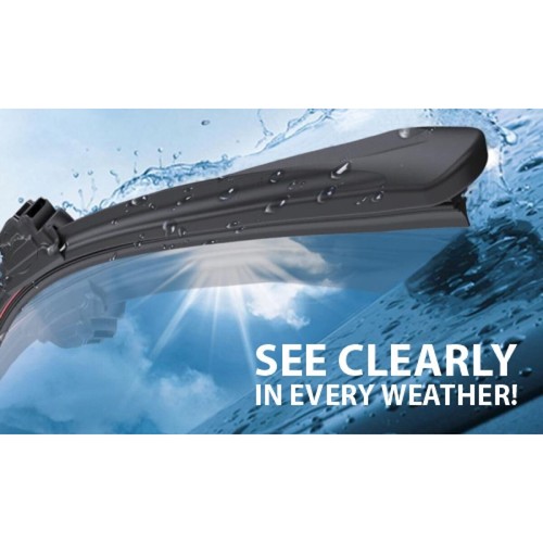 Wiper Blades for Jeep Grand Cherokee WK 2011 - 2023 22" + 21" Front Windscreen - Picture 8 of 11