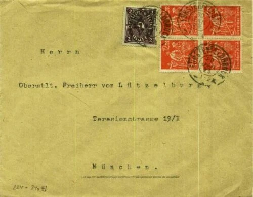 Briefmarken aus dem deutschen Reich (1933-1945) als Ganzsache