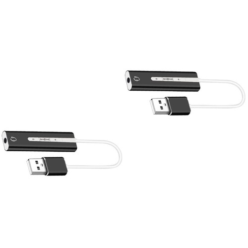 External Stereo Sound Adapter External Sound Adapter USB Sound Port - Picture 9 of 10