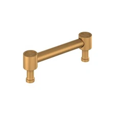Amerock BP37504MBR Orwell 3-3/4" C2C Cabinet Pull - Brushed Gold