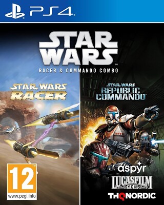Star Wars Racer and Republic Commando PS4 * NEU & VERSIEGELT * VERSAND AM SELBEN TAG