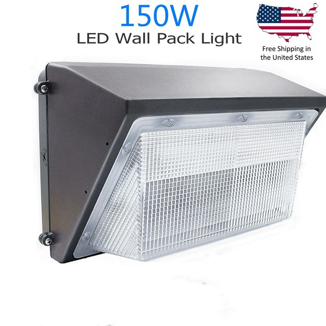 LED Wall Pack Light 150 Watt 5500K Daylight White High
