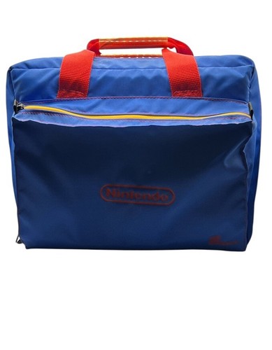 Nintendo NES Z-Bag Blau Reisetasche Konsole Tragetasche Vintage Guter Zustand