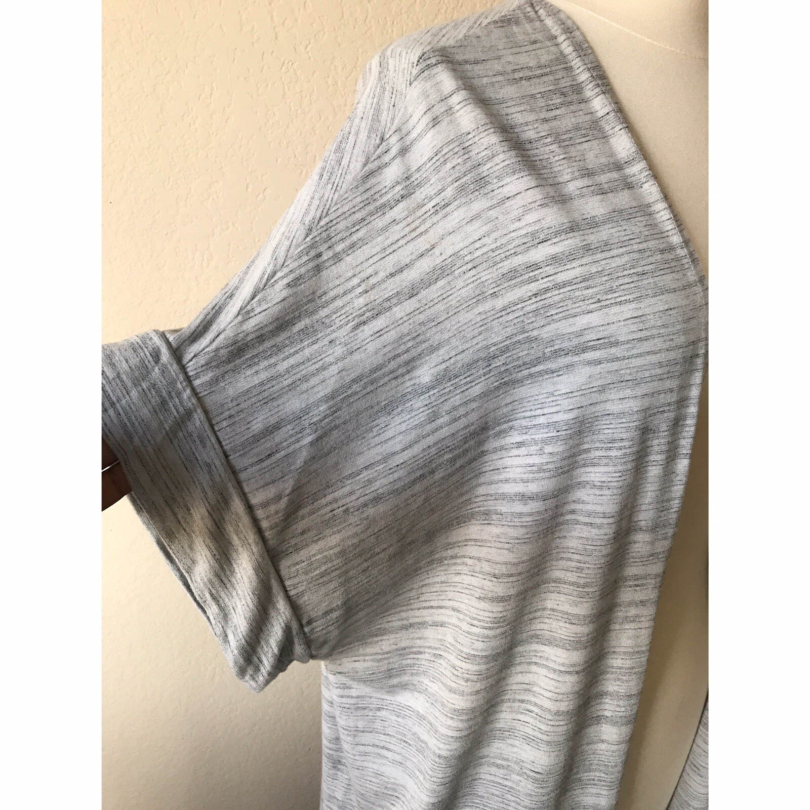 Bryn Walker Duster Small Open Front Long Cardigan… - image 5