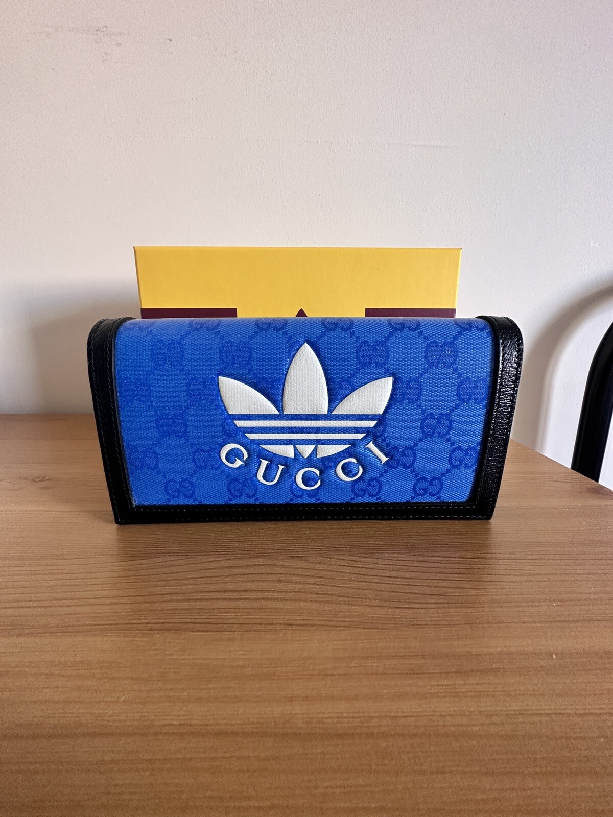 Gucci x Adidas wallet on chain limited edition image 2