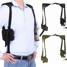 Tactical Concealed Carry Shoulder Underarm Pistol Hand Gun Holder Holster Pouch