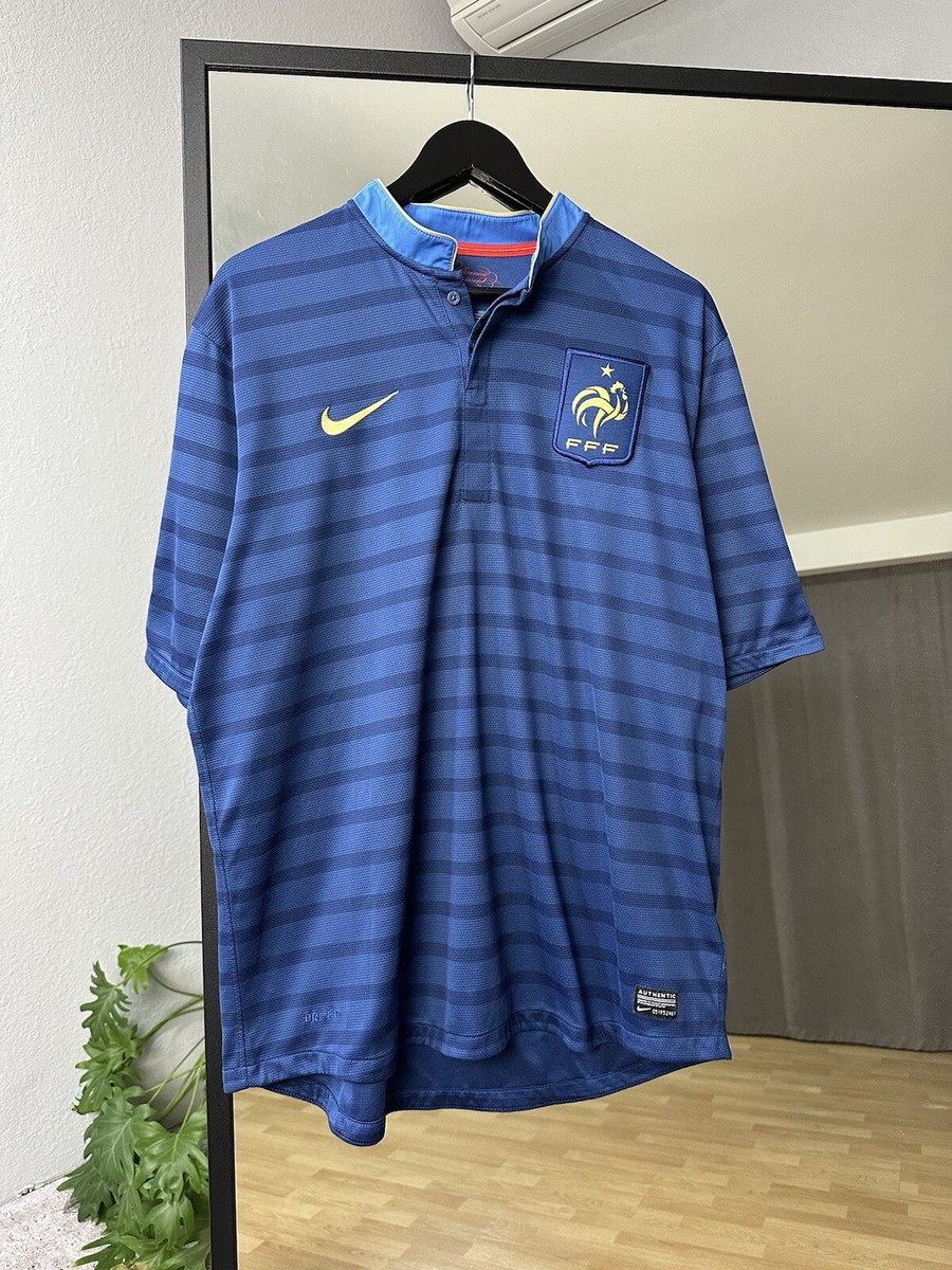 Nike12/13フランス代表ユニフォーム Nike France FFF 2012 2013 Home Football Shirt Soccer Jersey Size