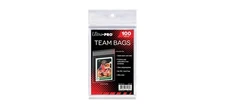 ULTRA PRO RESEALABLE TEAM SET BAGS 100-CT #81130 FACTORY SEALED NEW