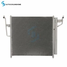 A/C AC Condenser Unit For 2005-2015 Nissan Armada Titan Aluminum Core with Drier