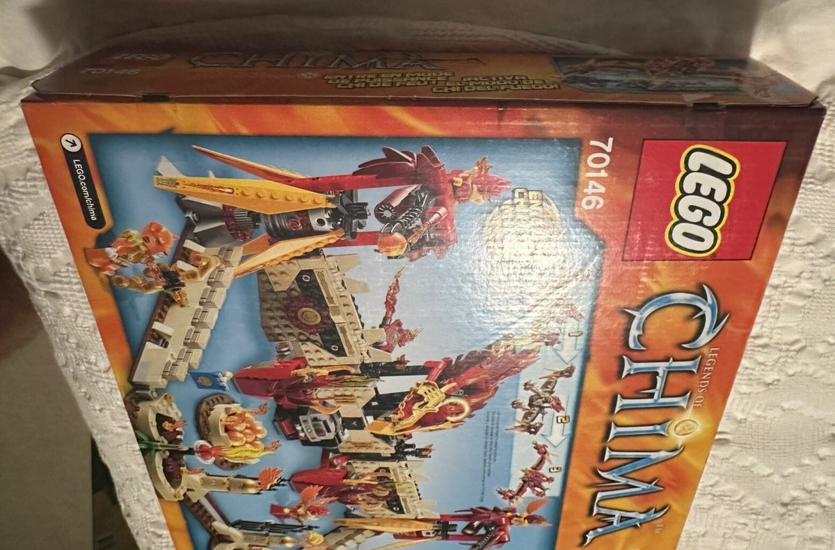 LEGO Chima FLYING PHOENIX FIRE TEMPLE 70146 Sealed NIB Retired