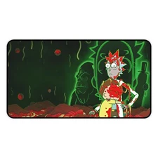 Rick and Morty TV Series - Desk Mat Gaming Mouse Pad - Multiple Sizes