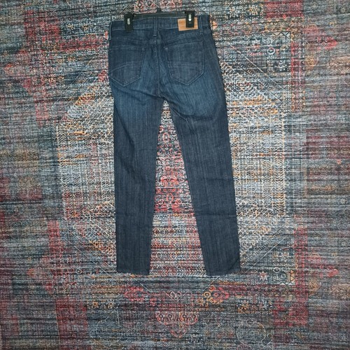 driftWood womens dark embroidered arrows stretch skinny jeans 26x29 NWOT - Picture 2 of 8