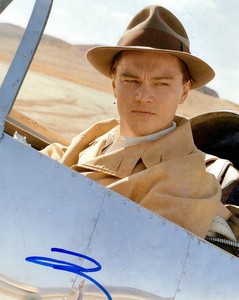 Leonardo-Dicaprio-Signed-Autographed-8x10-Pilot-Photo-AFTAL