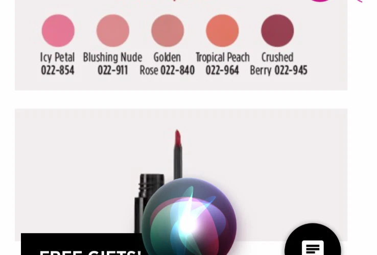 AVON FMG GLIMMER  BE BLUSHED CHEEK COLOR GOLDEN ROSE,COLOR PARA LAS MEJILLAS NIB - Image 2 of 4