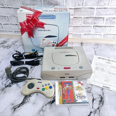 SEGA SATURN HST-0017 Christmas Nights Limited Edition Console W 