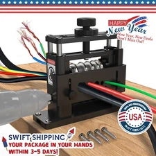 Tanfix Drill Powered Scrap Wire Stripper Machine, Cable Stripping Machine(BLACK)