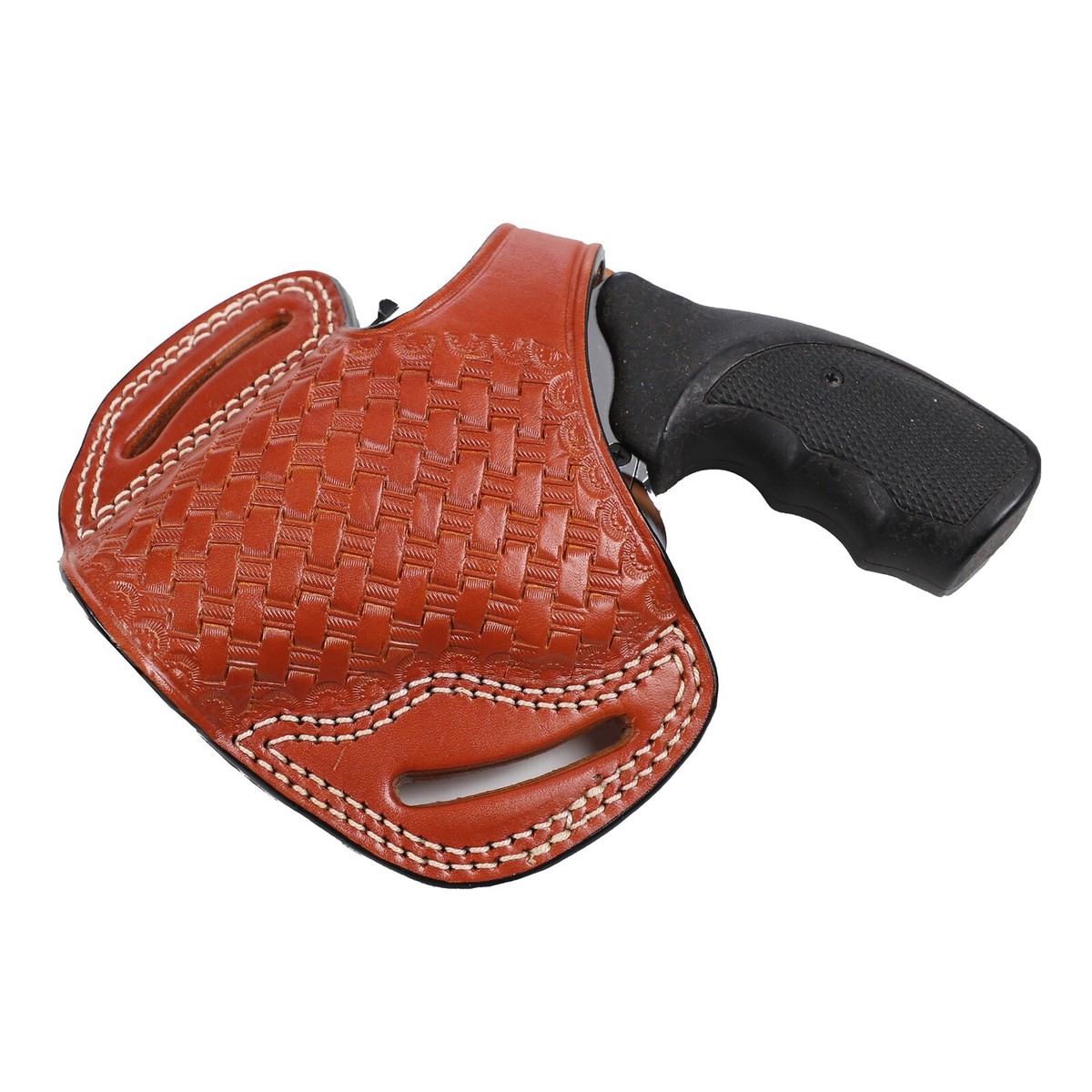 Pusat Holster EAA Windicator 38SPL-357MAG Leather Basket