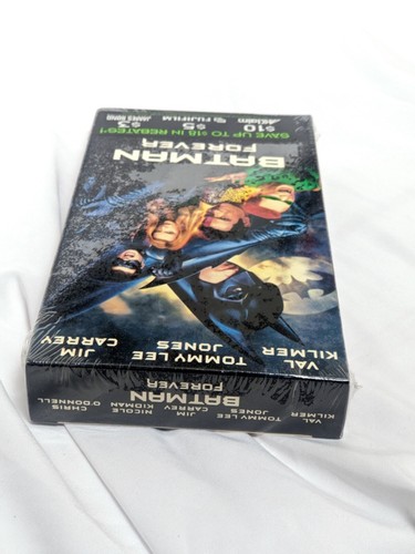 Batman Returns Forever New Sealed VHS lot 3 Movies Warner Home Video Watermarks - Picture 13 of 14