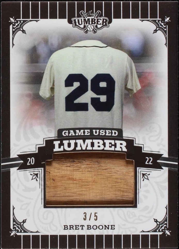 2022 Leaf Lumber - Bret Boone #GUL-11 - 1 of 1