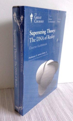 The Great Courses Superstring Theory The DNA of Reality DVD Set & Guidebook NEW! - Foto 2 di 4
