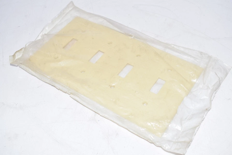 NUEVO Placa de Pared Interruptor de Palanca de 4 Velocidades Leviton, Tamaño Estándar, Nylon Termoplástico 8 Foto 2 de 3