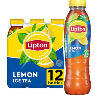 Lipton Ice Tea 12x500ml – 4 Flavours– Full Box Selection Limited