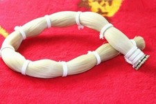 100g AAA violin viola cello Mongolia natural white bow hair horse tail 80-85cm
