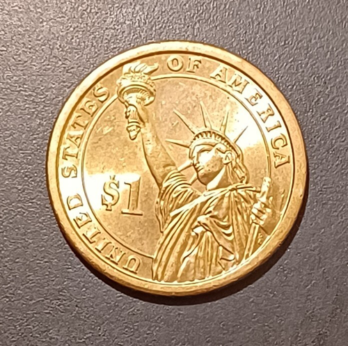 2007-D JOHN ADAMS Presidential $1 2nd President 1797-1801 US Coin (#1) - Picture 2 of 2