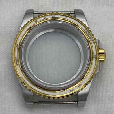 40mm Edelstahl Taucher Uhrengehäuse Saphirglas für Seiko Nh35 Nh36 Uhrwerk 20ATM