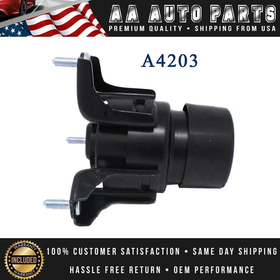 Soporte de motor y transmisión de 4 piezas para Nissan Máxima V6 2003 transmisión automática de 3,5 L Foto 2 de 4