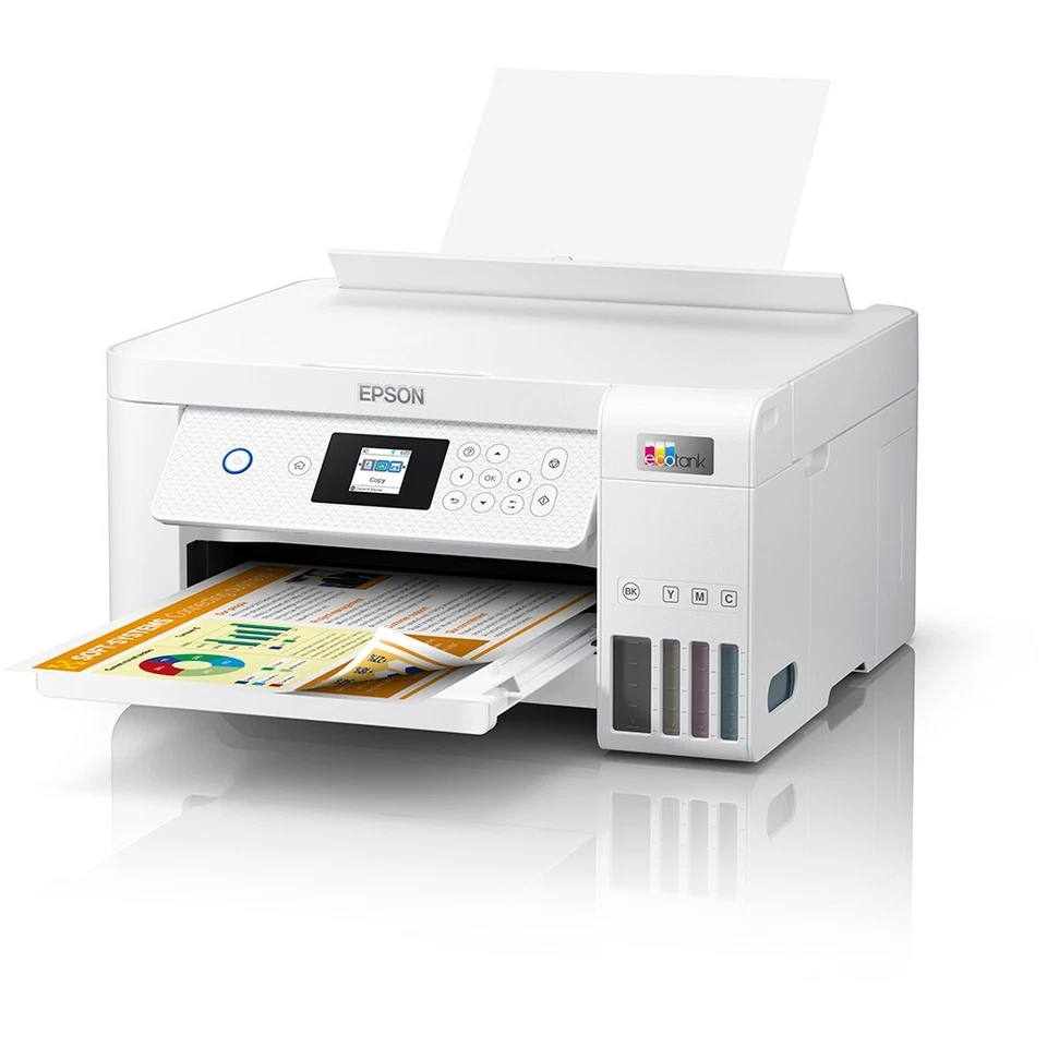 Epson EcoTank ET-2856/ET-2850 Wi-Fi All-In-One Sublimation Inkjet Photo Printer - Image 3 of 4