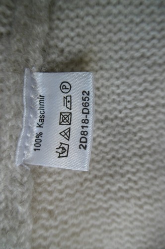 Strickjacke DARLING HARBOUR kuscheliges Kaschmir Gr M beige 3/4 Arm Top Zustand - Bild 5 von 10