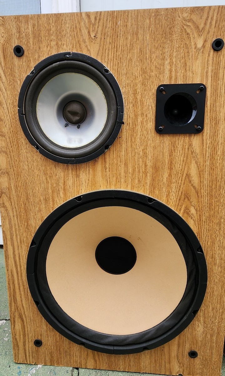 BSR DR-1550スピーカーペア音出し確認済み　アメリカ製 Vintage 1980s BSR Model DR-1550R Five-Way Acoustic Suspension
