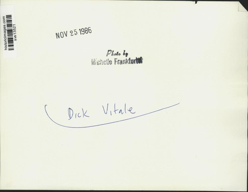 1986 Press Photo Dick Vitale, Basketball Announcer - sys13521 - Picture 2 of 2