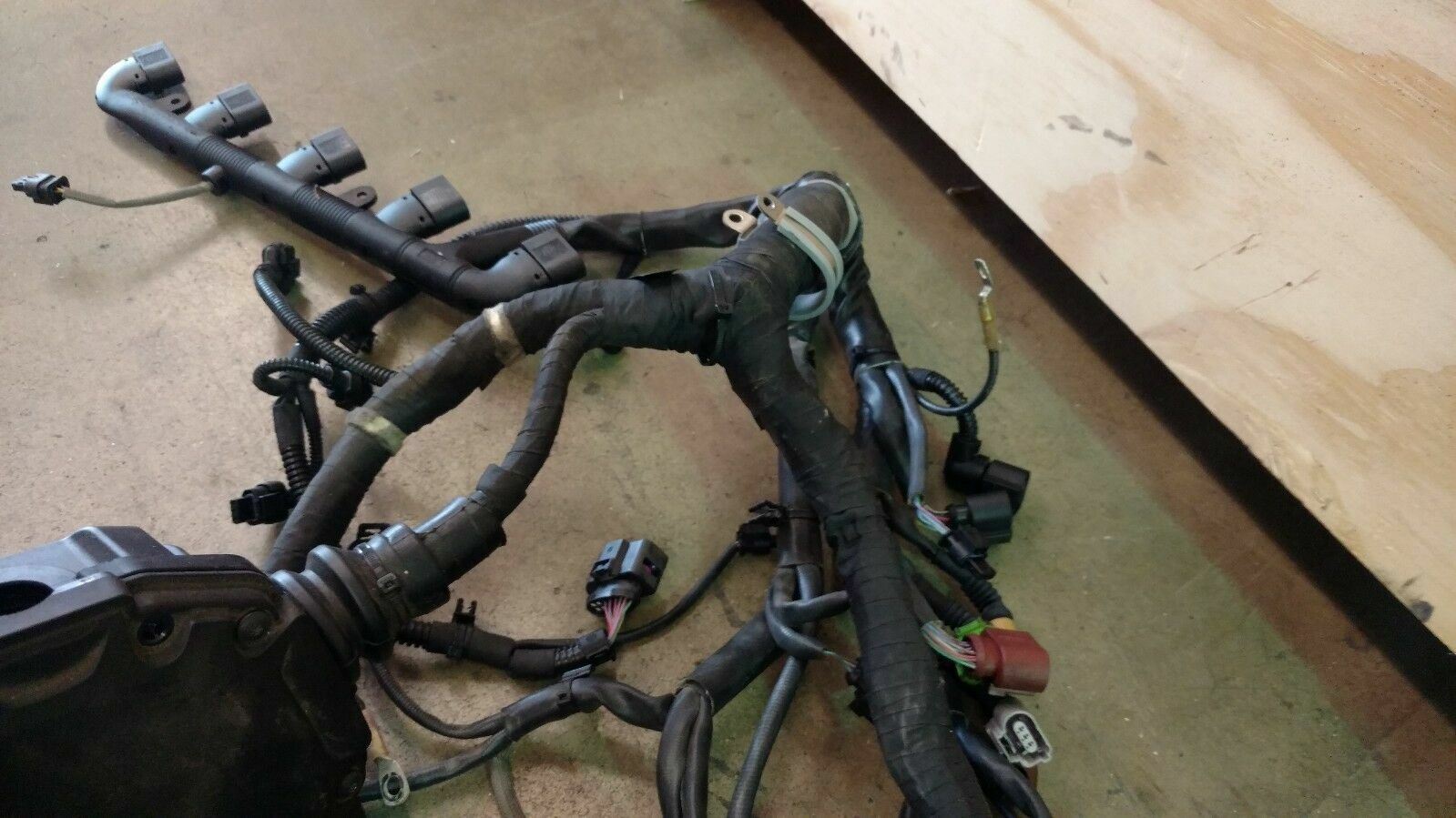 LAMBORGHINI HURACAN REAR ENGINE WIRING HARNESS COMPLETE ASSEMBLY OEM 4S8971713